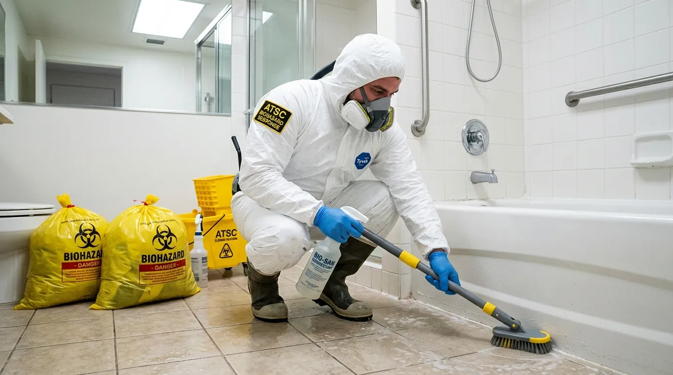 Decontamination equipment deployed for Blood Cleanup in Magna